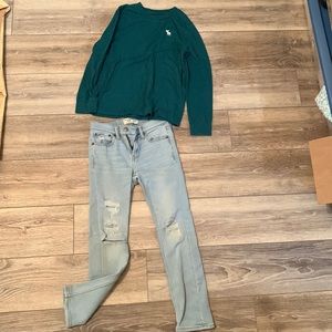 Boys Abercrombie outfit size 9/10